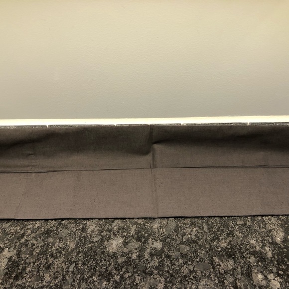 Standard Linen Blend Pillowcase in Grey/Gray 65% linen 45% cotton NWOT - Picture 3 of 3